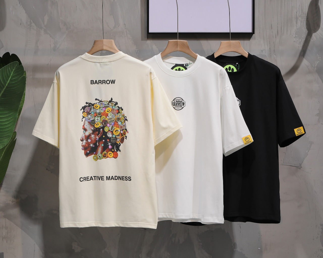 Camiseta Barrow Oversize Smiley Unisex